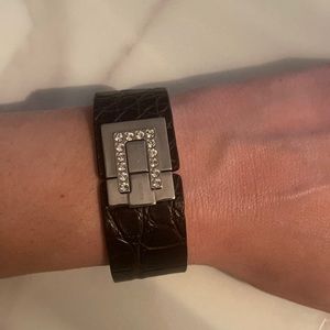 SWATCH leather bracelet